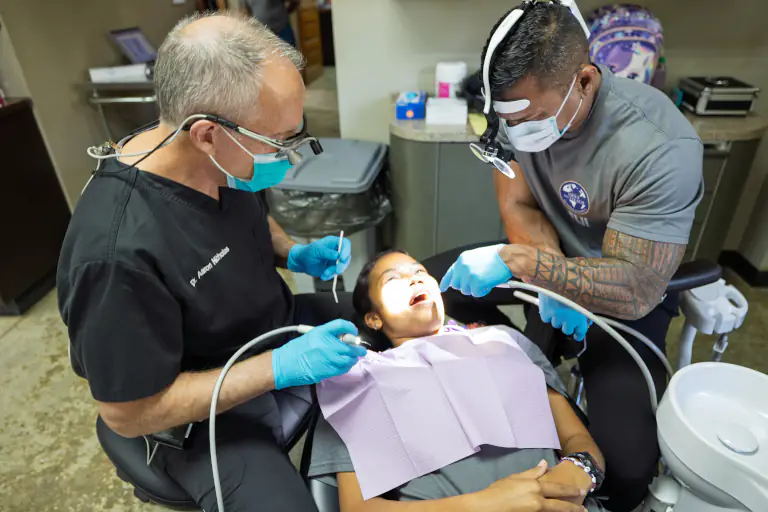 Dental Work performed by Smile Outreach International